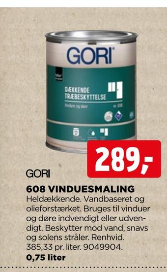 jem & fix 608 vinduesmaling tilbud