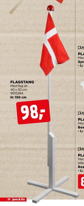 jem & fix Flagstang tilbud