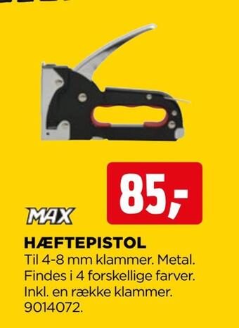 jem & fix Hæftepistol tilbud