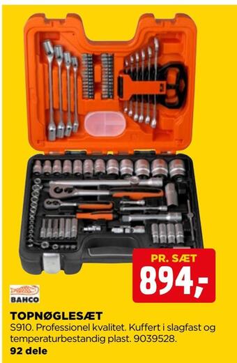 jem & fix Topnøglesæt tilbud