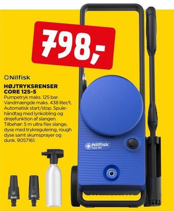 jem & fix Højtryksrenser core 125-5 tilbud