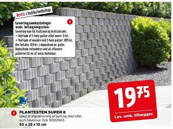 jem & fix Plantesten super 8 tilbud