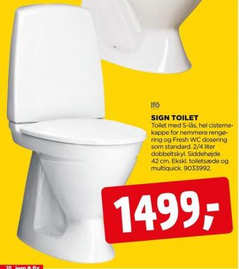jem & fix Sign toilet tilbud