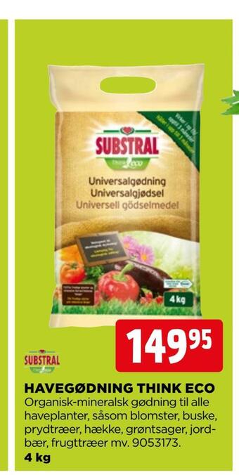 jem & fix Havegødning think eco tilbud