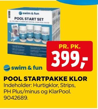 jem & fix Pool startpakke klor tilbud