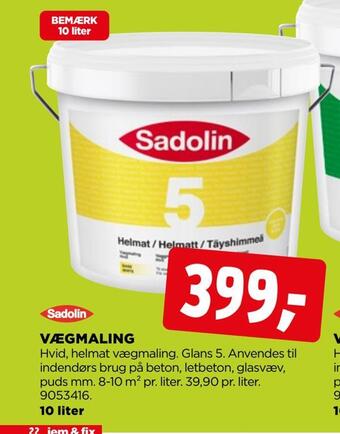 jem & fix Vægmaling tilbud