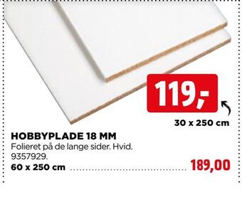 Hobbyplade 18 mm