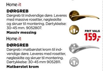 jem & fix Dørgreb tilbud