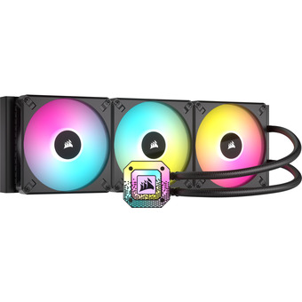 Komplett Corsair icue h170i elite capellix xt køler rgb (sort) tilbud