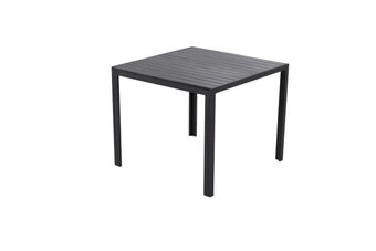 jem & fix Havebord havanna 90x90 cm i aluminium og nonwood - sunlife tilbud