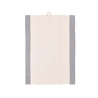 Kop & Kande Södahl statement stripe viskestykke blue 50x70 cm tilbud