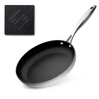 Kop & Kande Scanpan ctx slip-let stegepande 32 cm + stratanium bordskåner tilbud