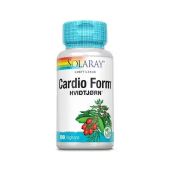 Helsemin Solaray, cardio form, 100 kap tilbud