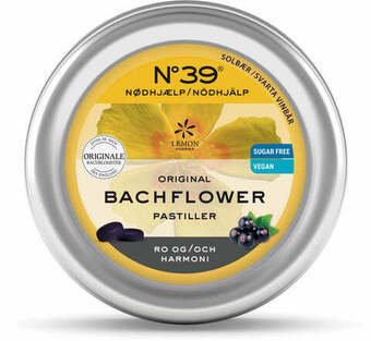 Helsemin Bachblomster pastiller no. 39® nødhjælp 50 g tilbud