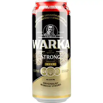 Warka strong 6,3% 24 x 500ml (bedst før 14.04.2023)