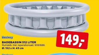 jem & fix Bestway badebassin 512 liter tilbud