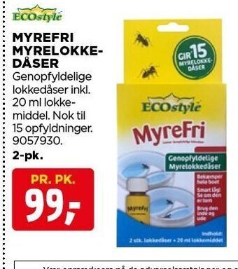 jem & fix Ecostyle myrefri myrelokkedåser tilbud
