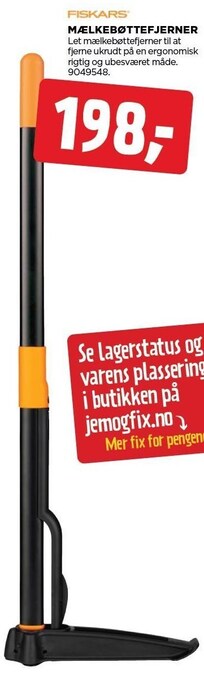 Fiskars mælkebøttefjerner