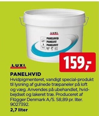 jem & fix Luxi panelhvid tilbud