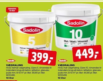 jem & fix Sadolin vægmaling tilbud