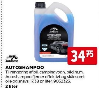 jem & fix Autozone autoshampoo tilbud