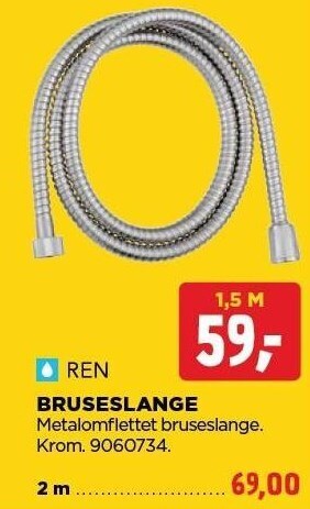 jem & fix Ren bruseslange tilbud
