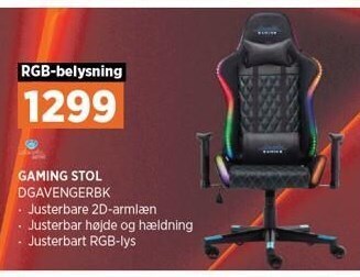 Power Gaming stol tilbud