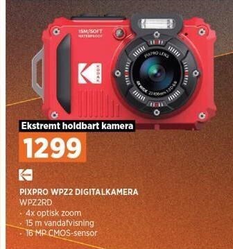 Power Pixpro wpz2 digitalkamera tilbud