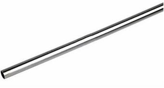 Forkromet kobberrør blød 10 mm - 120 cm