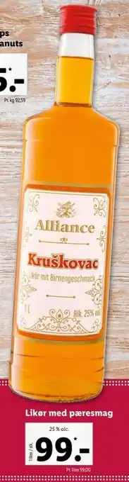 Kruskovac likør