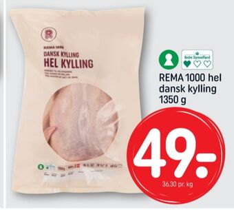 REMA 1000 Rema 1000 kylling tilbud