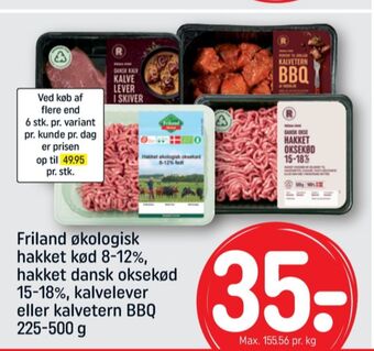 REMA 1000 Rema 1000 hakket oksekød tilbud