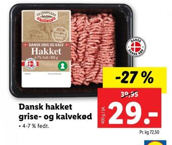 Vilstrupgård hakket kalv og grisekød