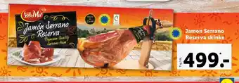 Lidl Sol & mar serranoskinke tilbud