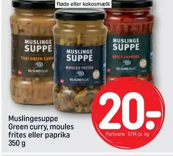 REMA 1000 Vilsund blue muslingesuppe tilbud