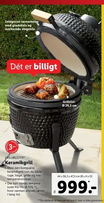 Lidl Grillmeister grill tilbud