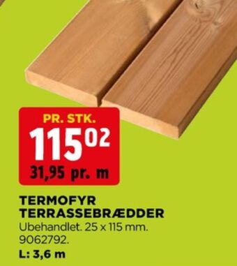 jem & fix Ukendt terrassebrædder tilbud