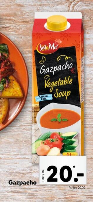 Lidl Sol & mar gazpacho tilbud