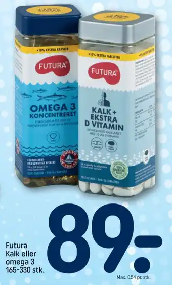 REMA 1000 Futura fiskeolie tilbud