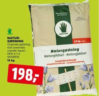 jem & fix Grønne fingre gødning tilbud