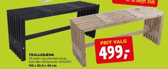 jem & fix Ukendt havebænk tilbud