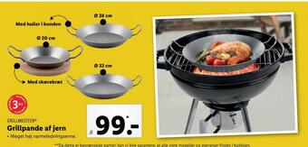 Lidl Grillmeister grillpande tilbud
