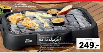 Lidl Grillmeister elgrill tilbud