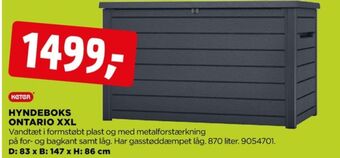 jem & fix Keter hyndeboks tilbud