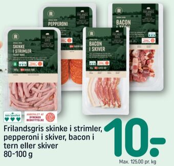 REMA 1000 Rema 1000 skinkestrimler tilbud