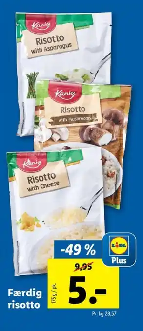 Lidl Kania færdigretter tilbud