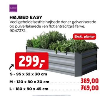 jem & fix Land gardenlife højbed tilbud
