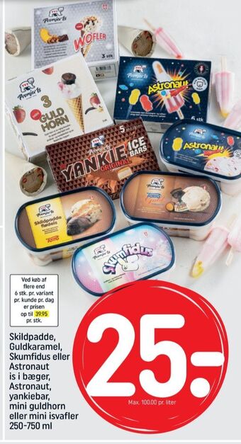 REMA 1000 Guldhorn isvafler tilbud