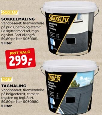jem & fix Sokkelfix maling tilbud