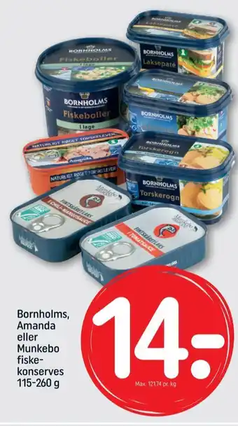 REMA 1000 Bornholms torskerogn tilbud